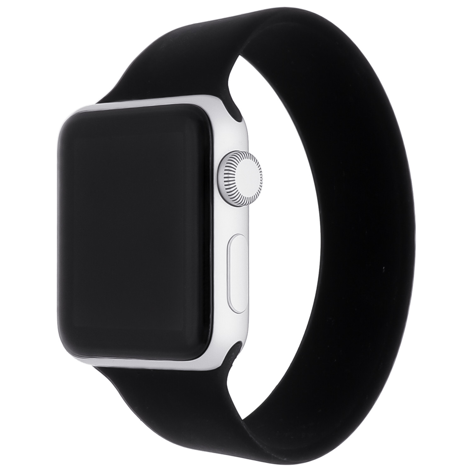 Apple Watch Solo Loop Sportarmband - schwarz