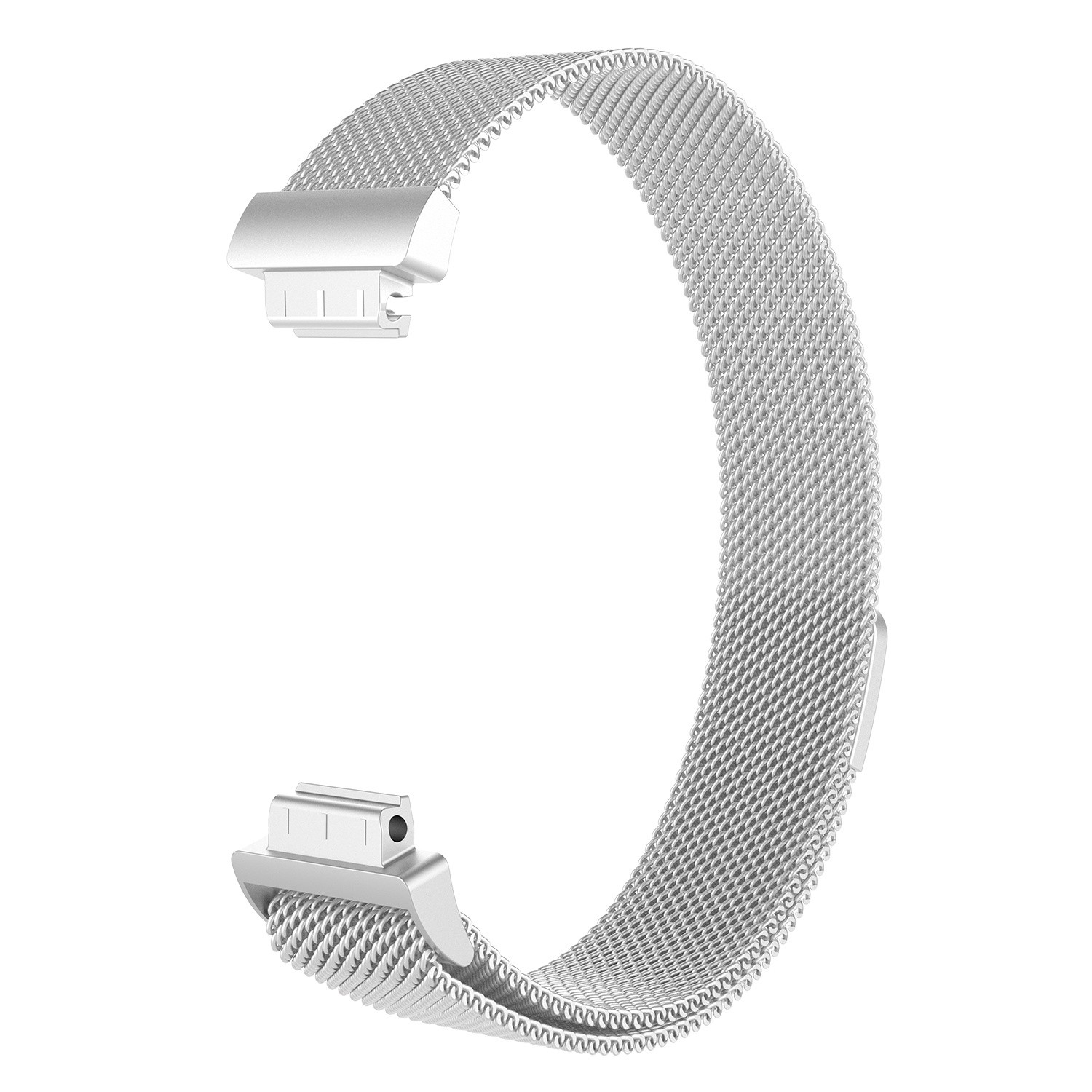 Fitbit Inspire Milanaise Armband - silber