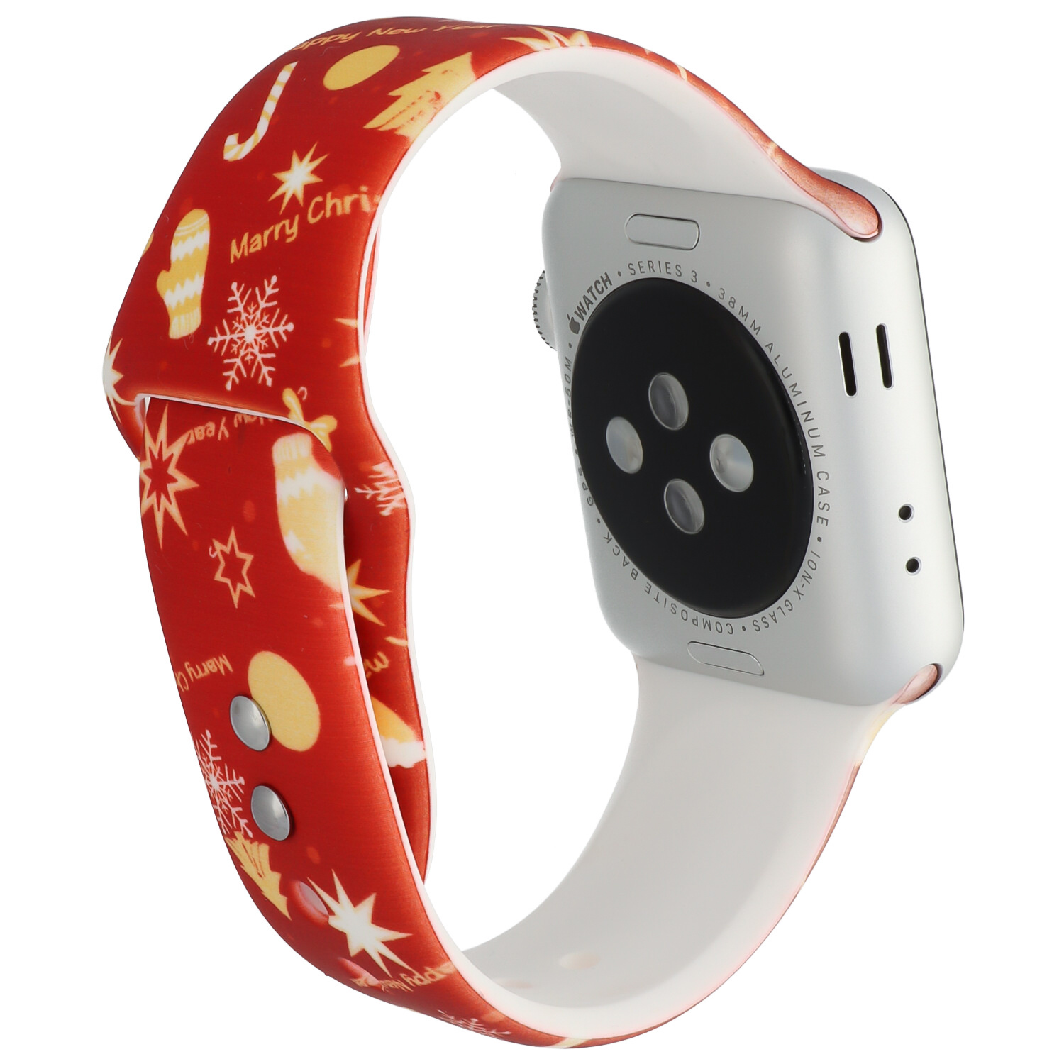 Apple Watch druck Sportarmband - Weihnachten rot