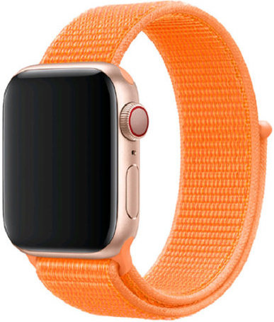 Apple Watch Nylon Sport Loop Papaya