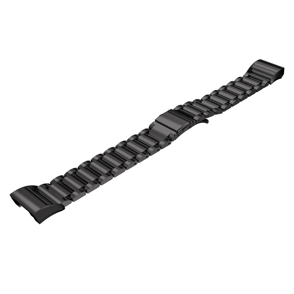 Fitbit Charge 2 Perlen stahl Gliederarmband - schwarz