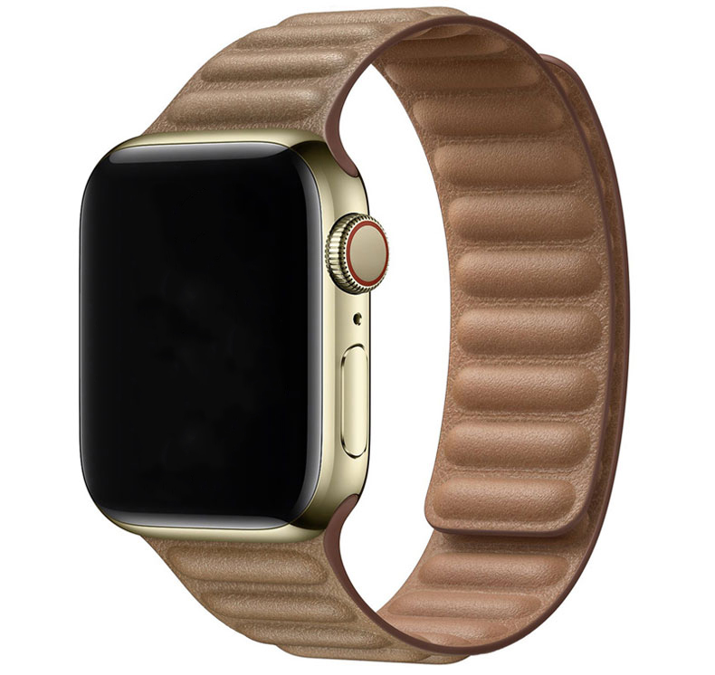Apple Watch Solo Loop Lederarmband - braun