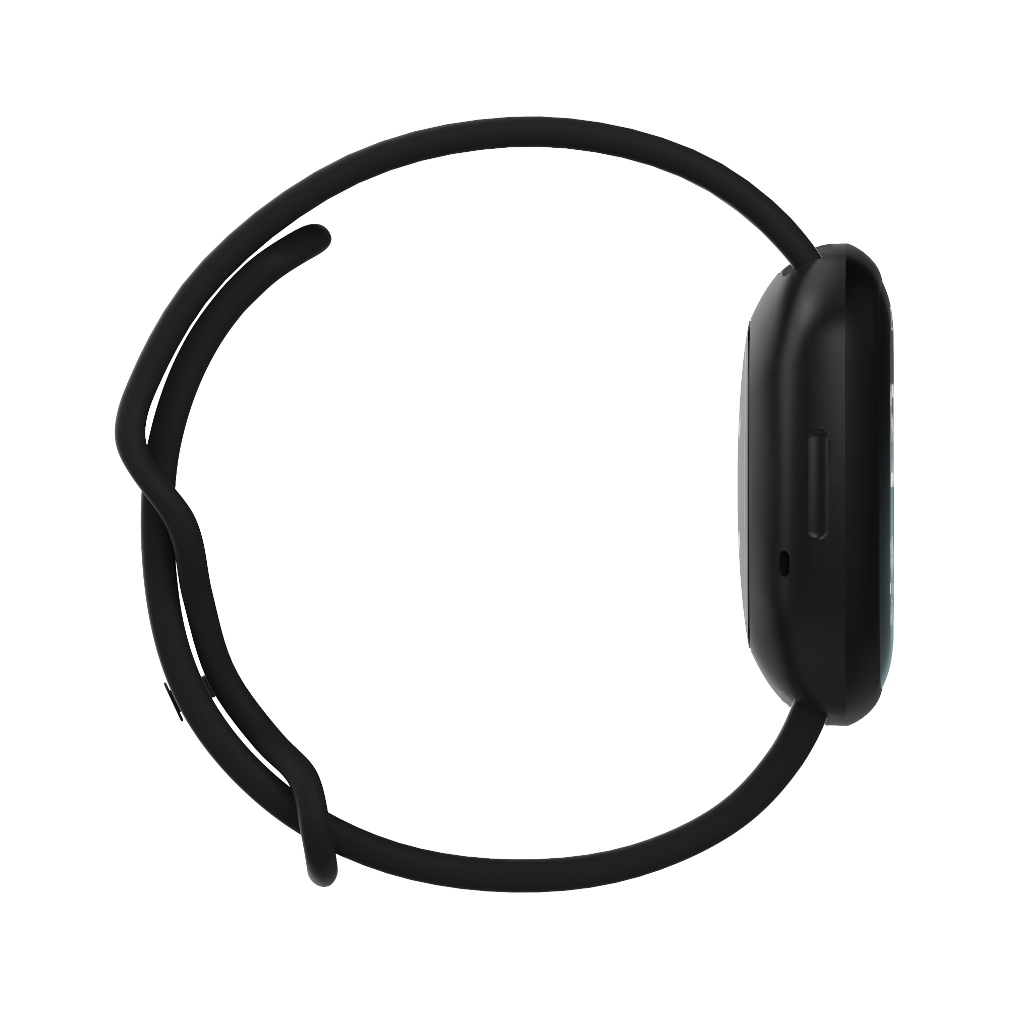 Fitbit Versa 3 / Sense Sportarmband - schwarz