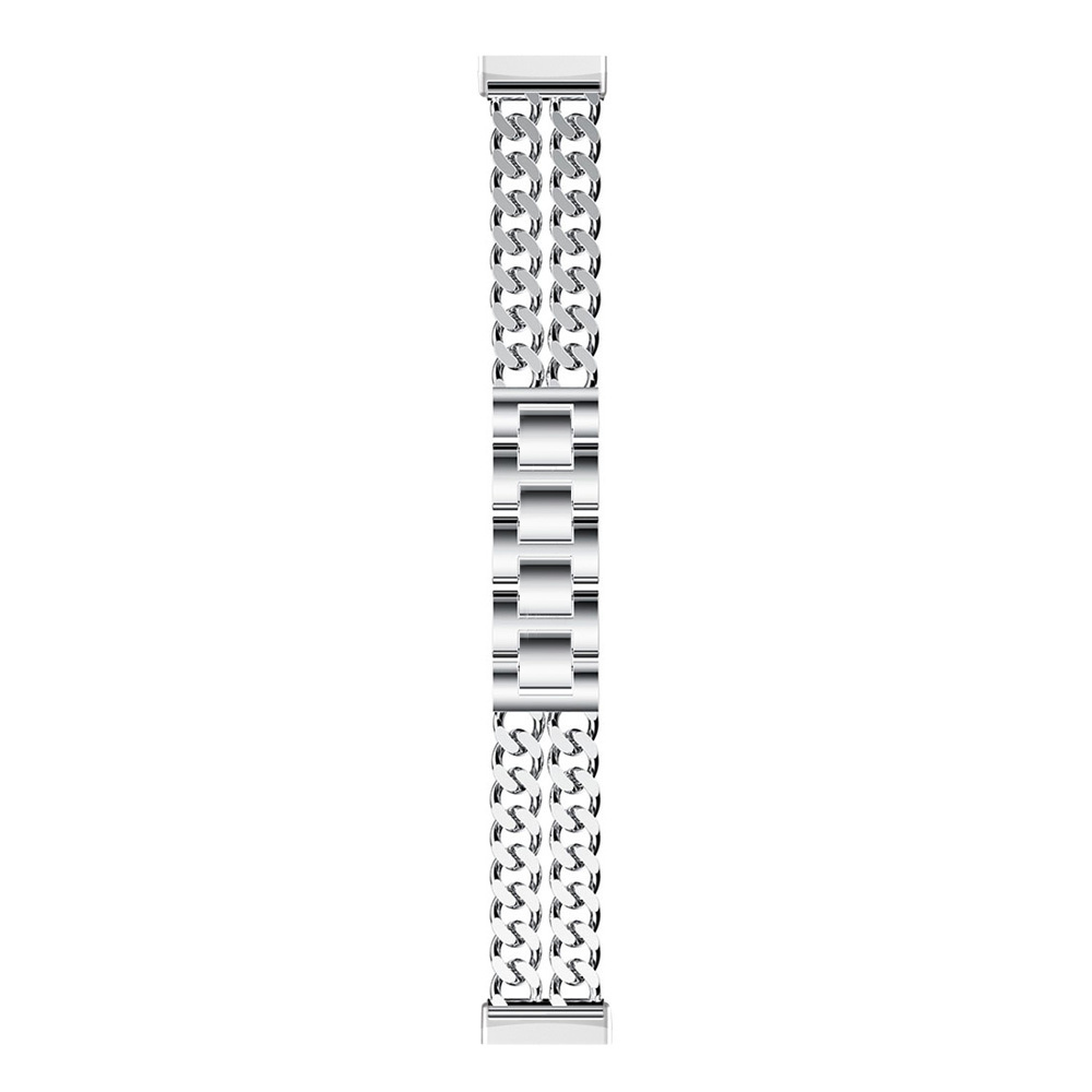 Fitbit Versa 3 / Sense stahl cowboy Gliederarmband - silber