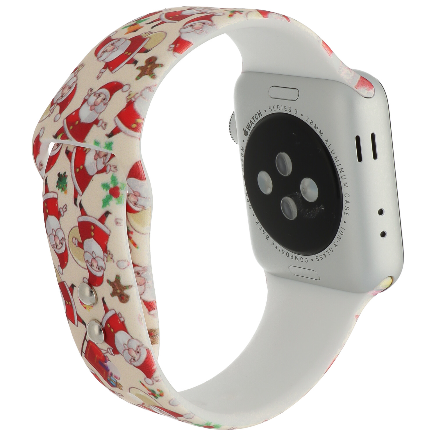 Apple Watch druck Sportarmband - Weihnachtsmann rot