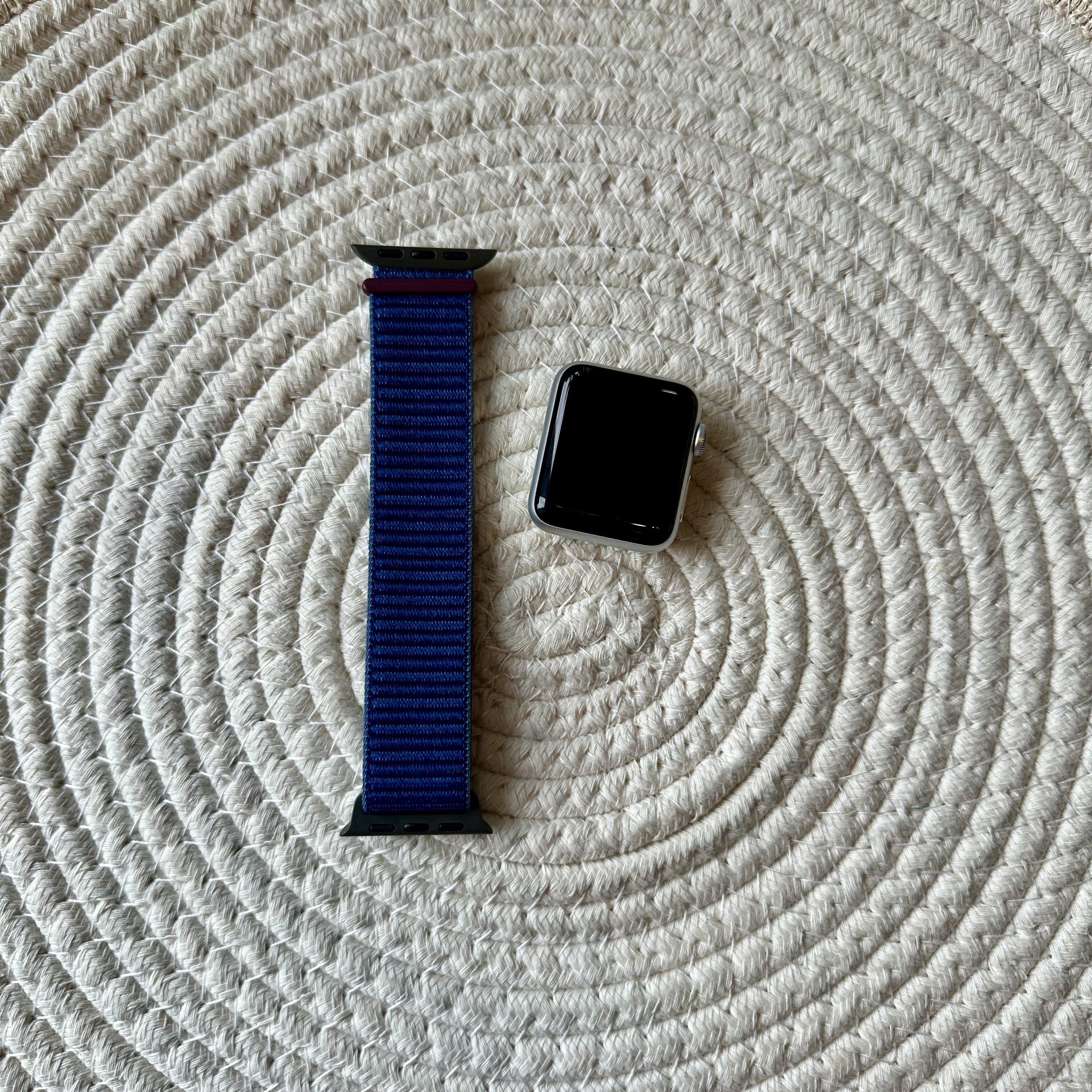 Apple Watch Nylon Sport Loop - Ozeanblau