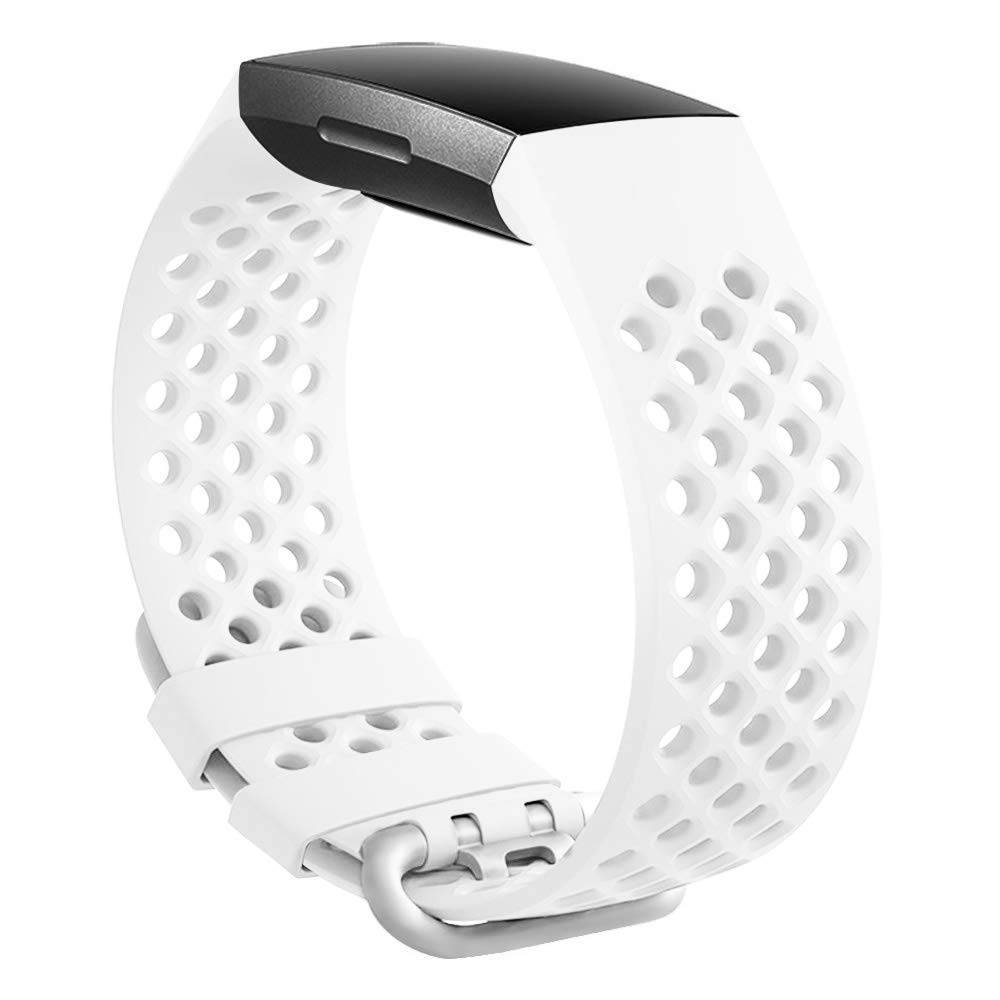 Fitbit Charge 3 & 4 Sport Point Armband - weiß