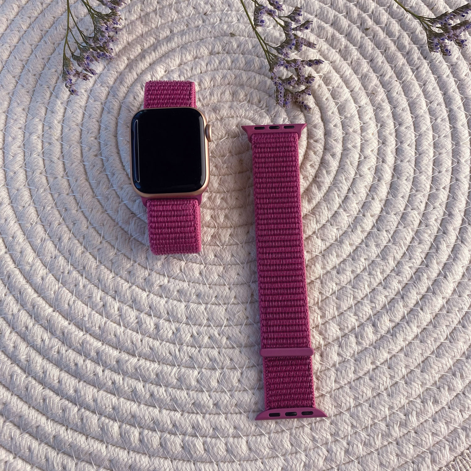 Apple Watch Nylon Sport Loop - Drachenfrucht