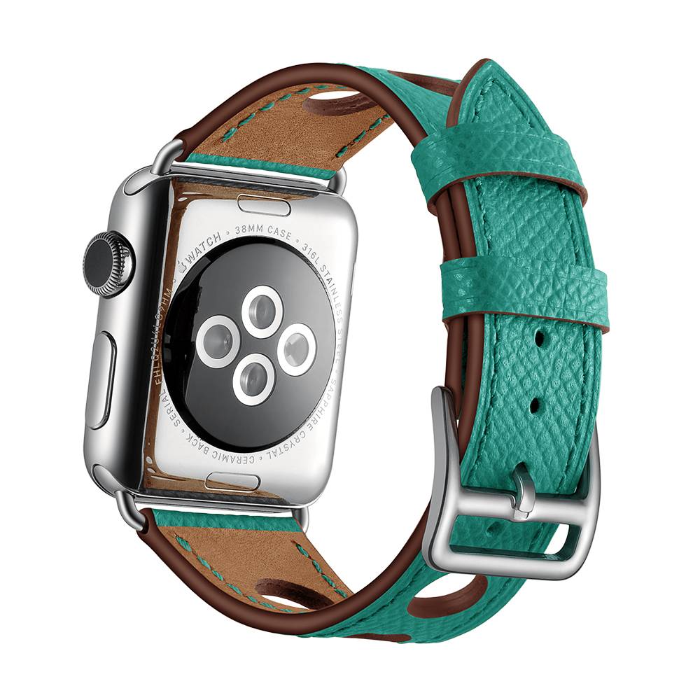 Apple Watch hermes Lederarmband - grün
