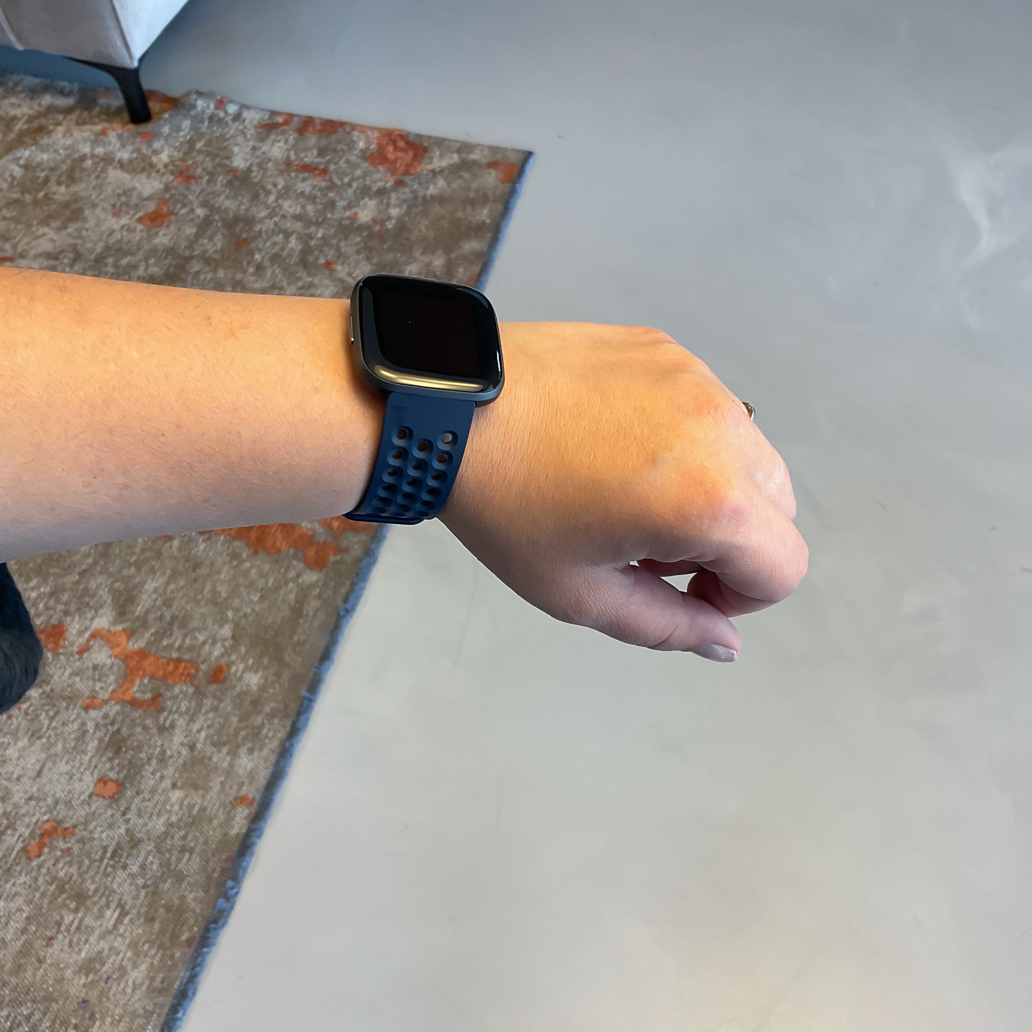Fitbit Versa sport point Armband - dunkelblau