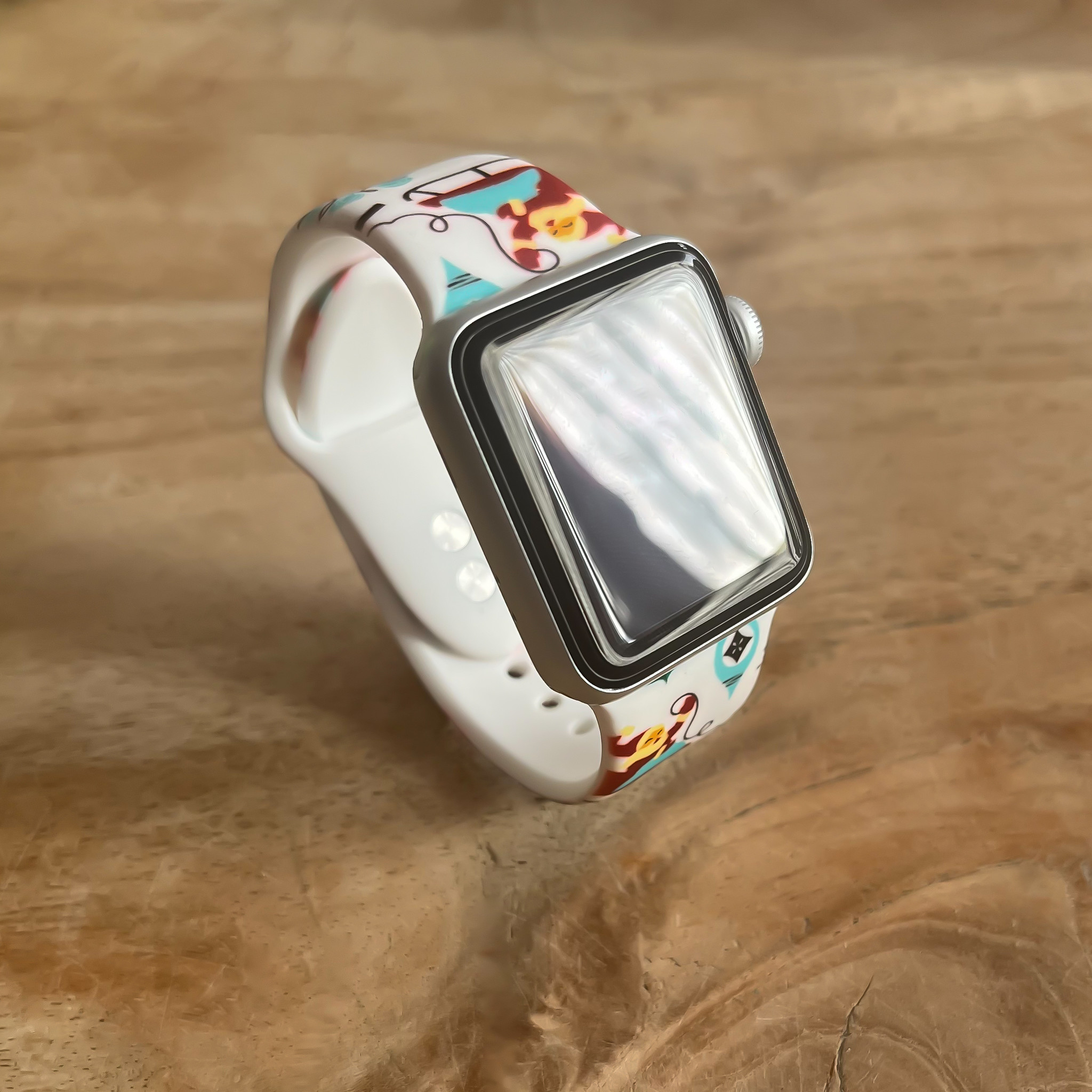 Apple Watch druck Sportarmband - Weihnachten weiß