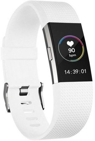 Fitbit Charge 2 Sportarmband - weiß