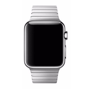 Apple Watch Stahlgliederarmband - silber