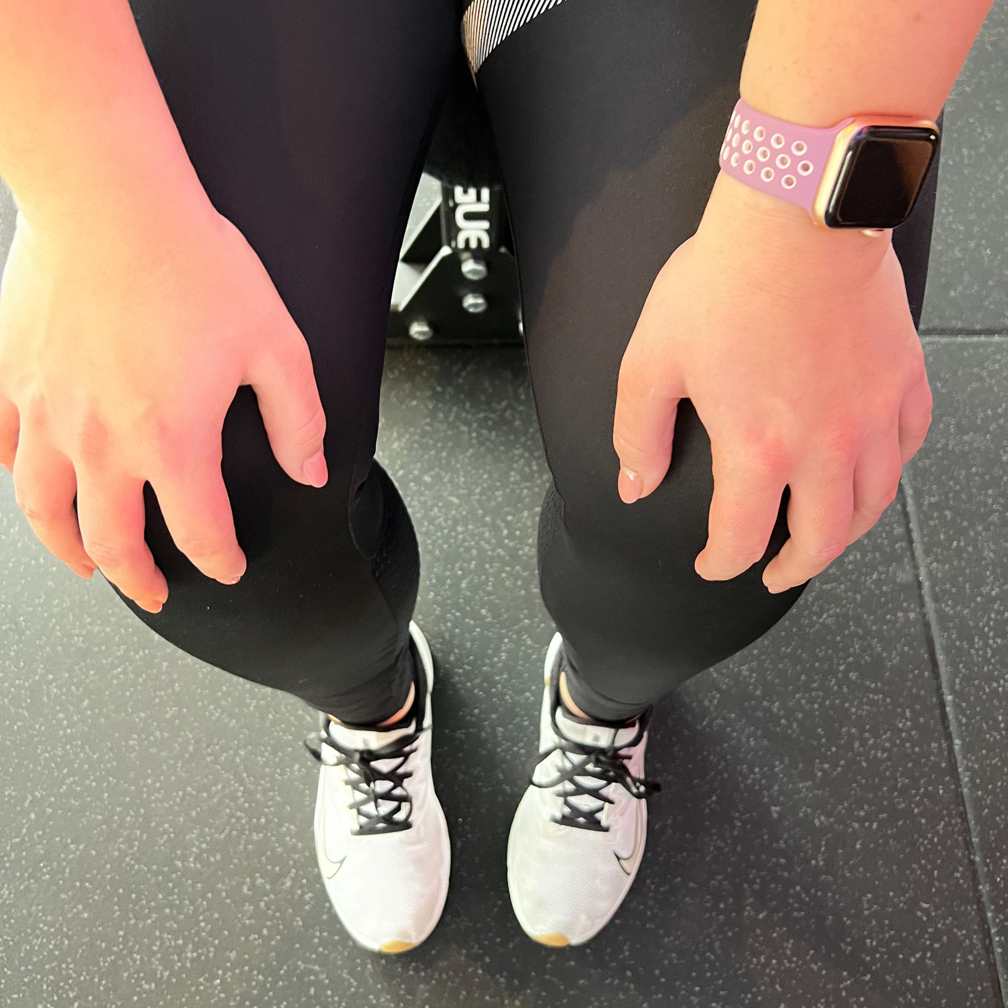 Apple Watch Doppel Sportarmband - violett-rosa