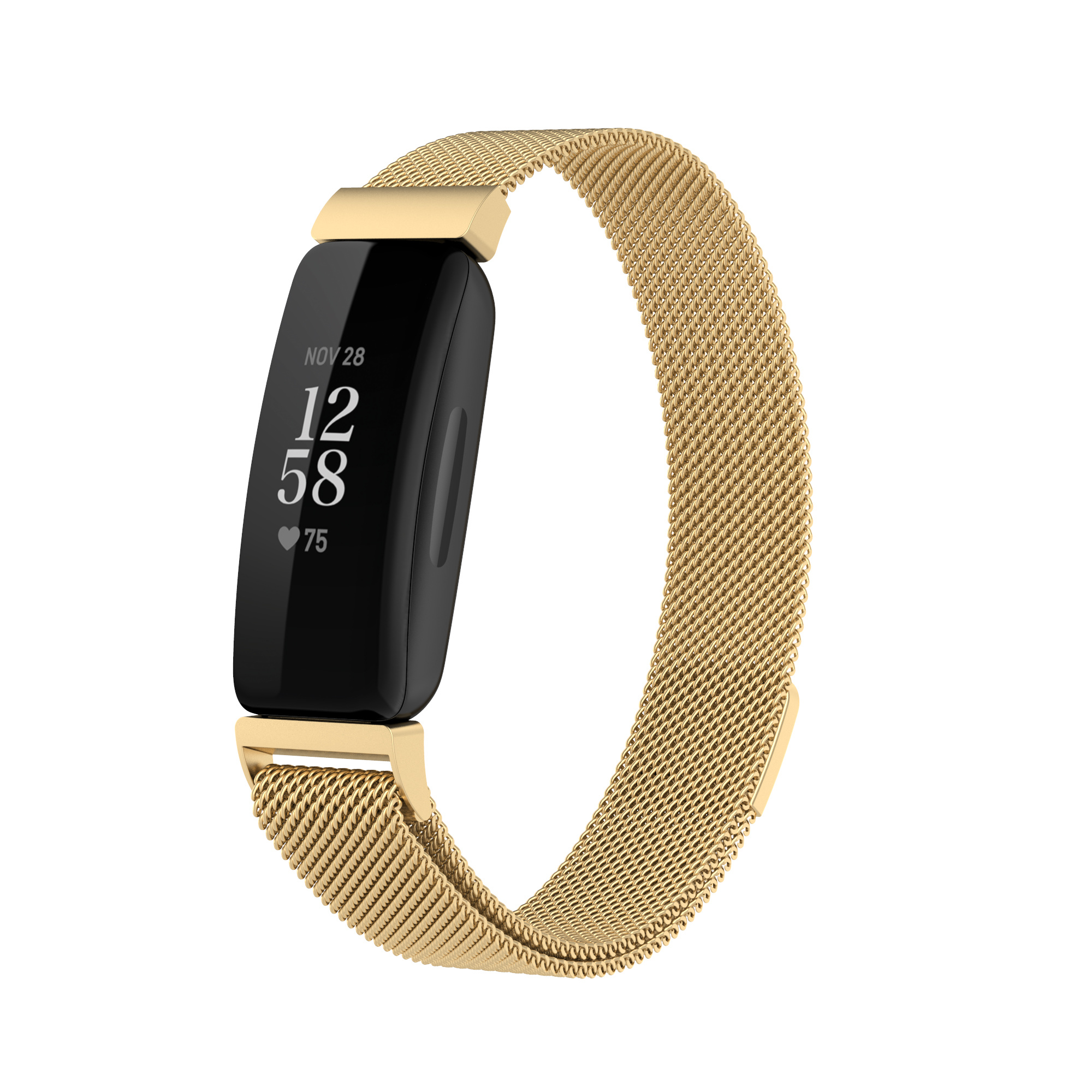 Fitbit Inspire 2 Milanaise Armband - gold