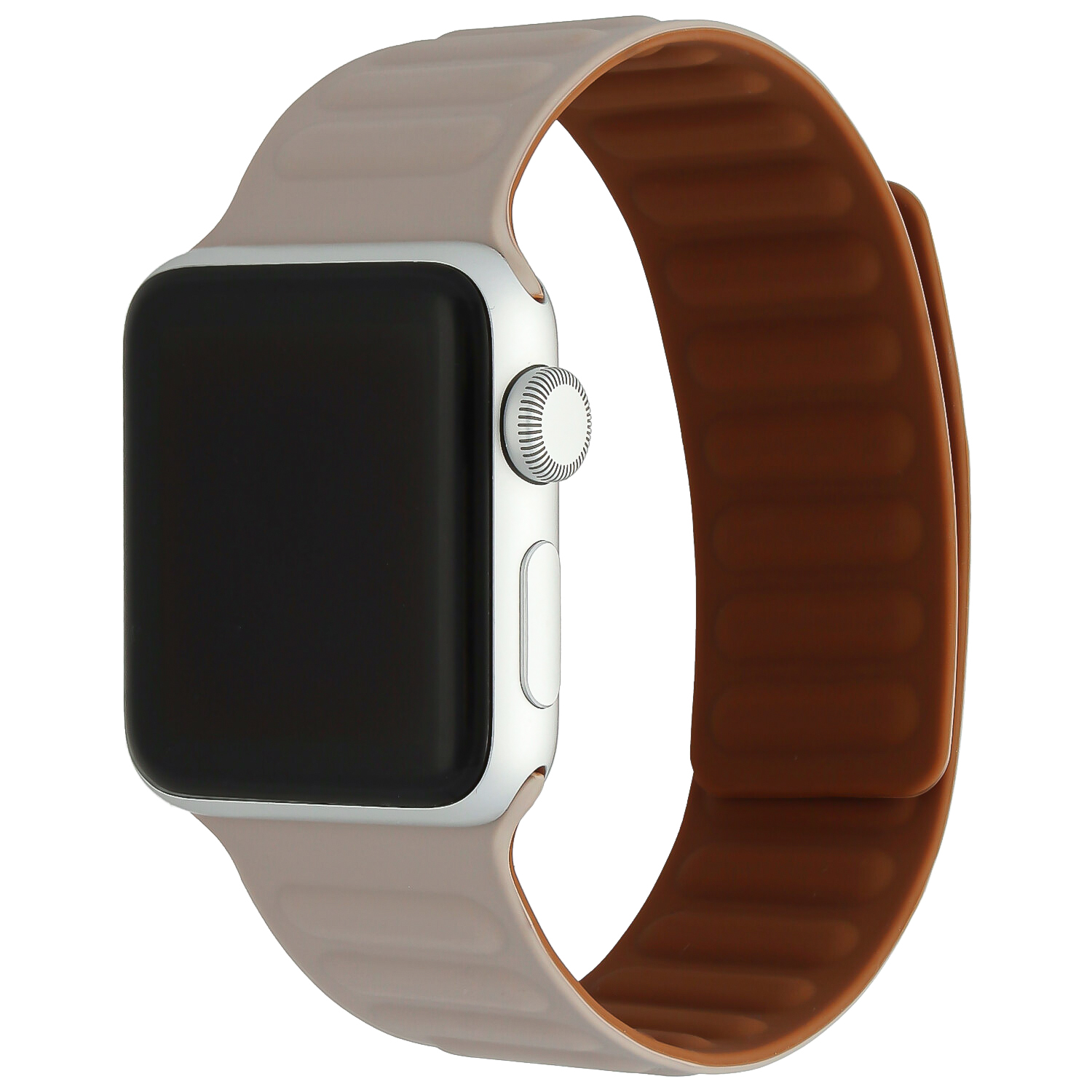 Apple Watch geripptes Solo Sportarmband - khaki