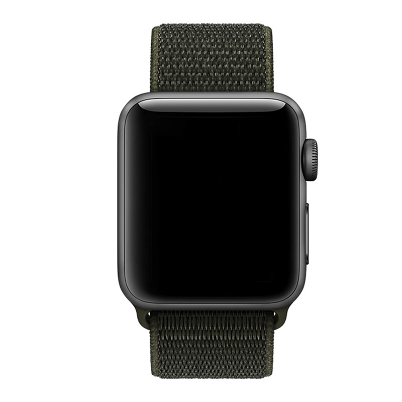 Apple Watch Nylon Sport Loop - oliv