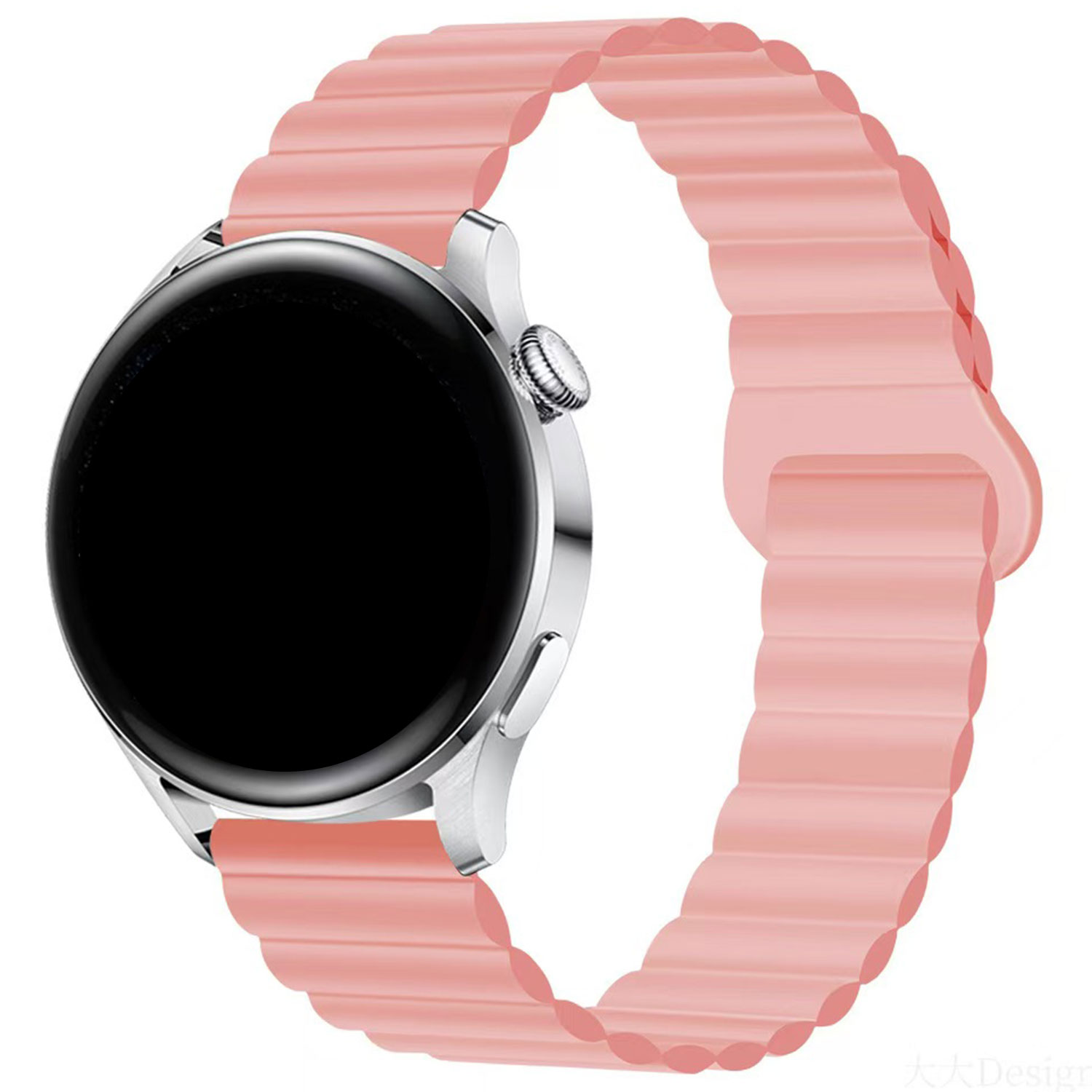 Samsung Galaxy Watch 6 Classic magnetisches Silikonband - rosa