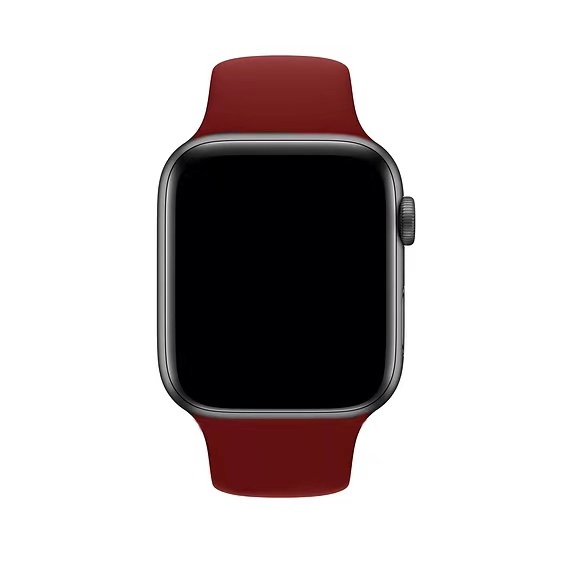 Apple Watch Sportarmband - weinrot