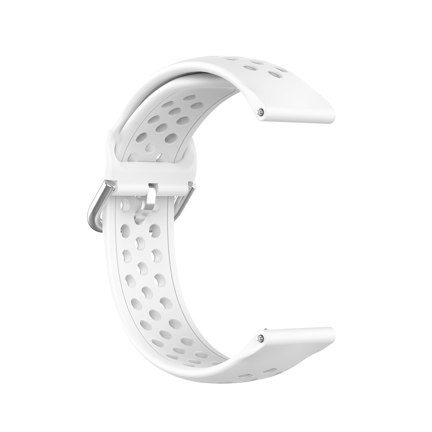 Garmin Vivoactive / Vivomove Sportarmband mit Doppelschnalle - weiß