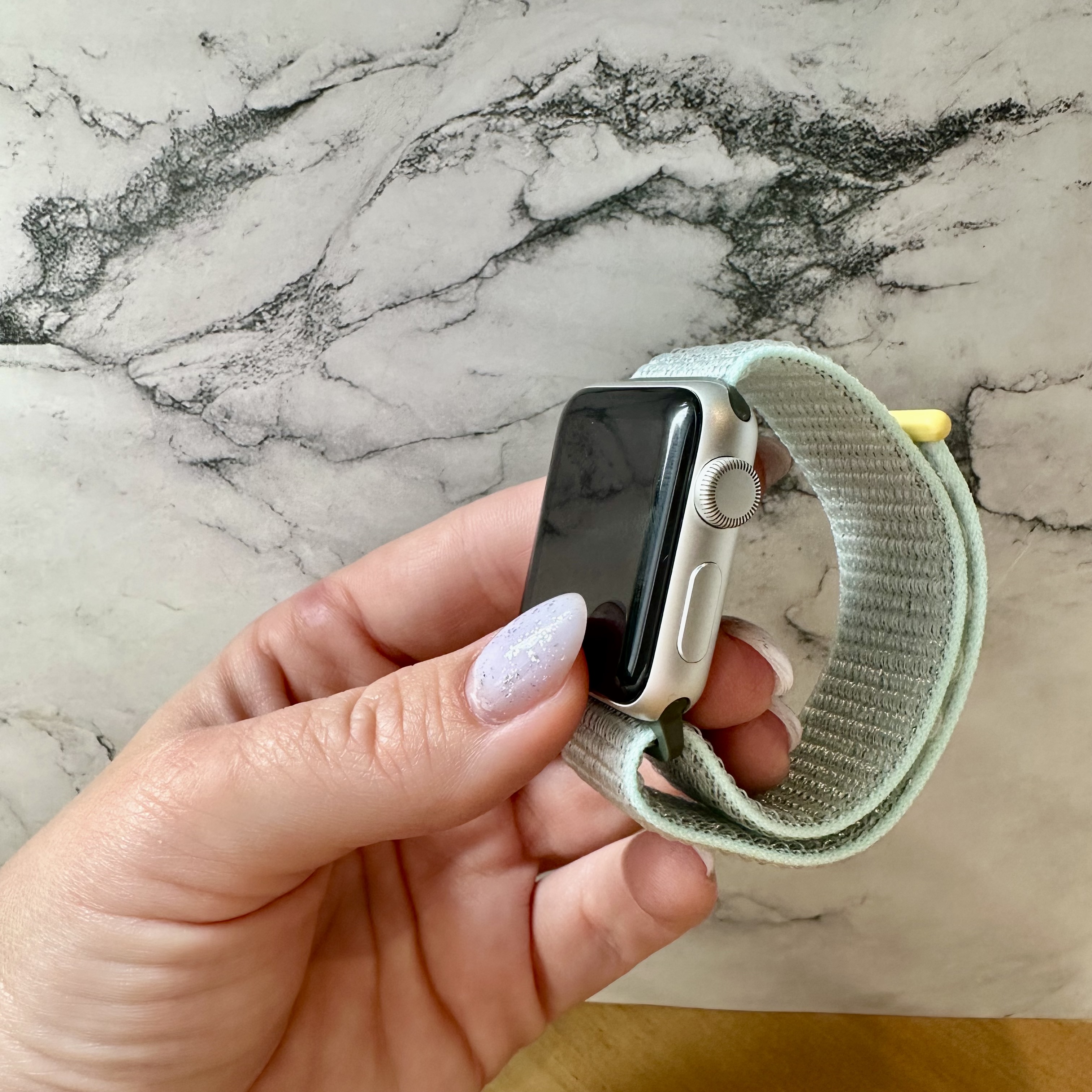 Apple Watch Nylon Sport Loop - Blassmint