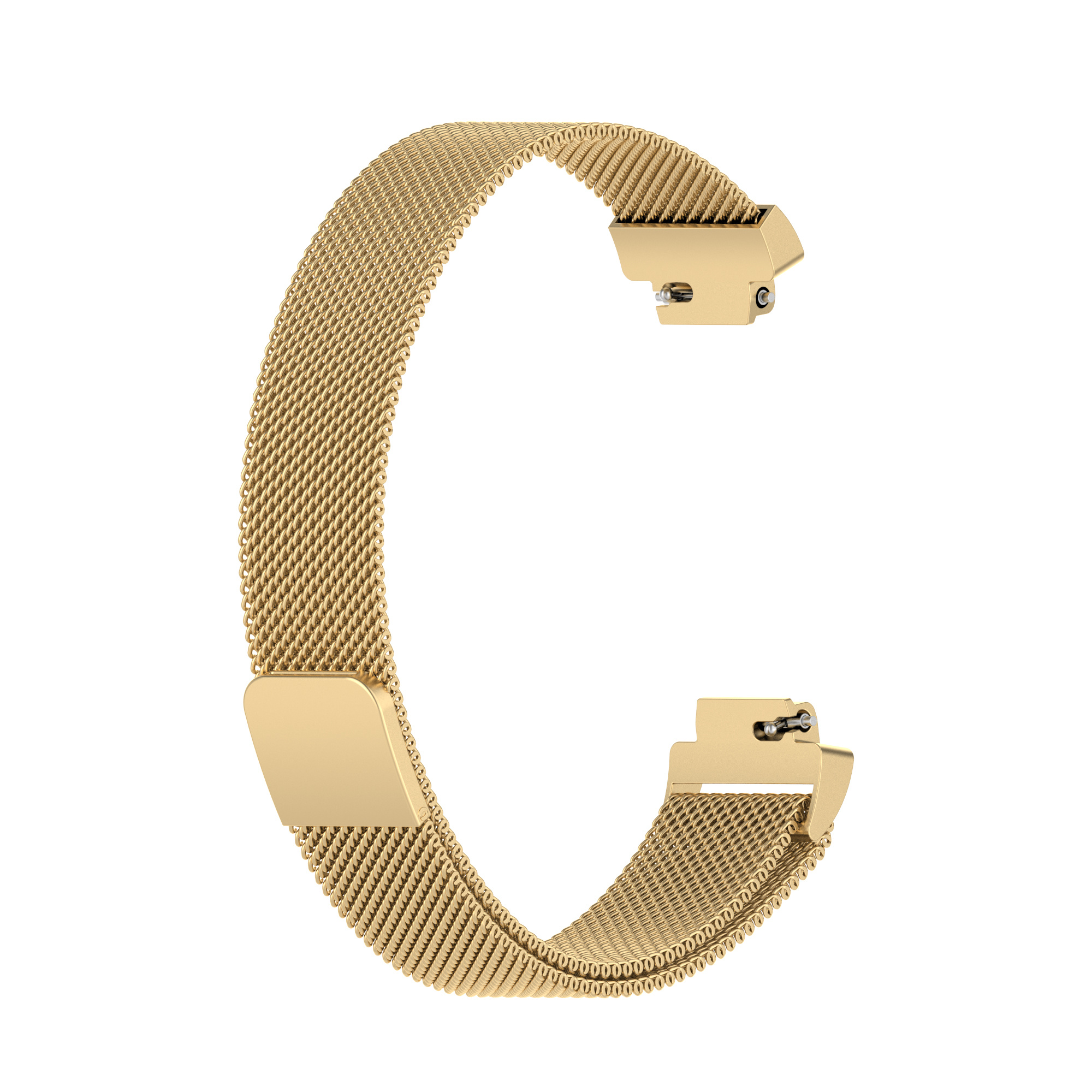 Fitbit Inspire 2 Milanaise Armband - gold
