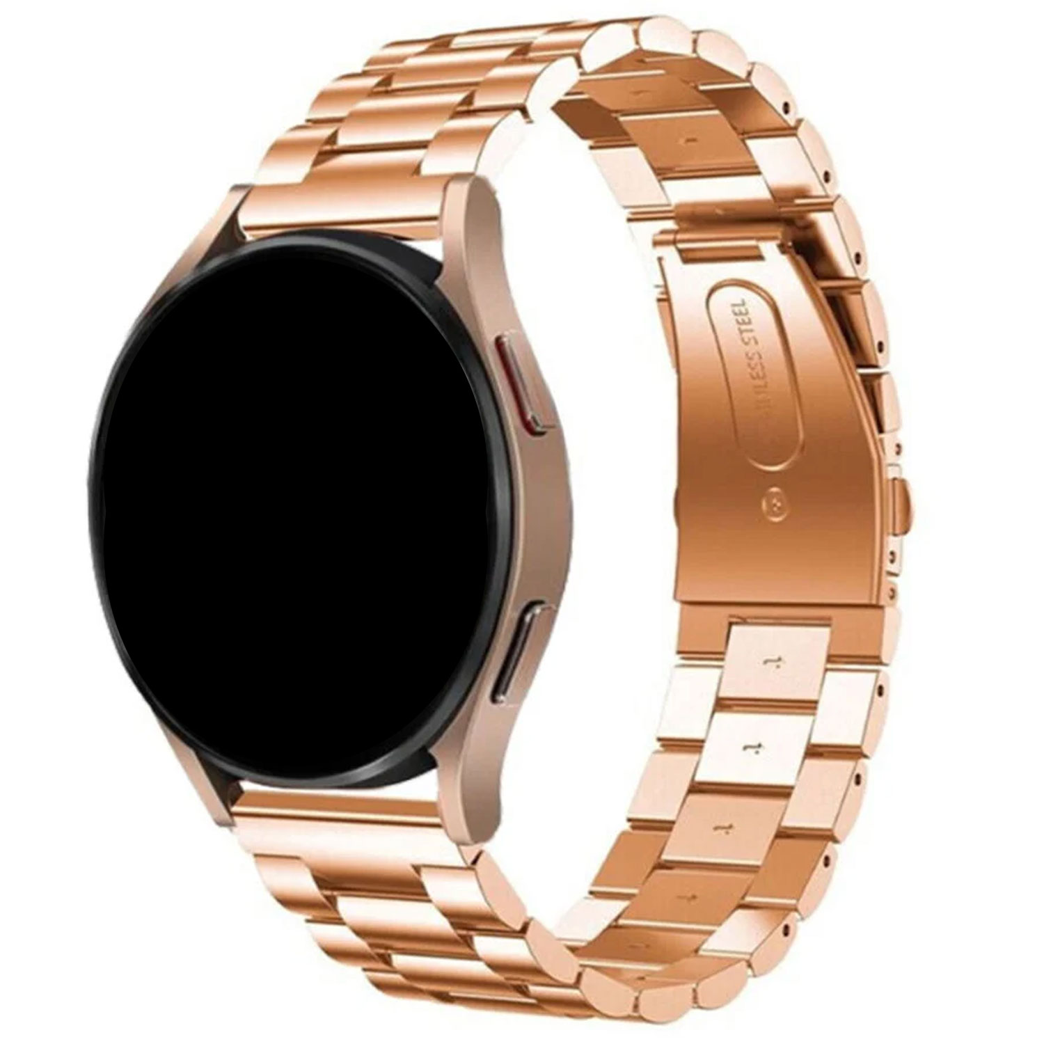 Samsung Galaxy Watch Ultra stahl Perlengliederband - Roségold