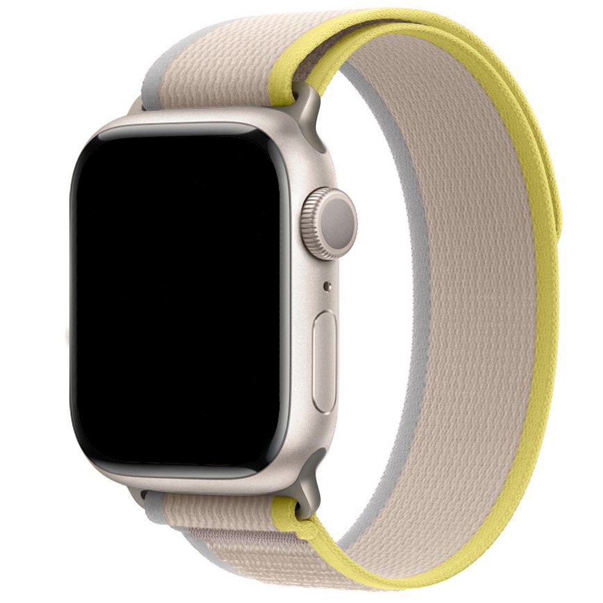 Apple Watch Nylon Trail Loop - gelb-beige