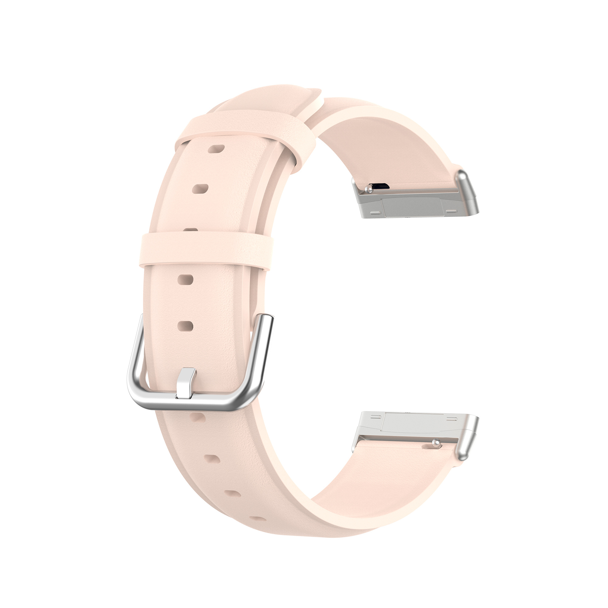 Fitbit Versa 3 / Sense Lederband - rosa