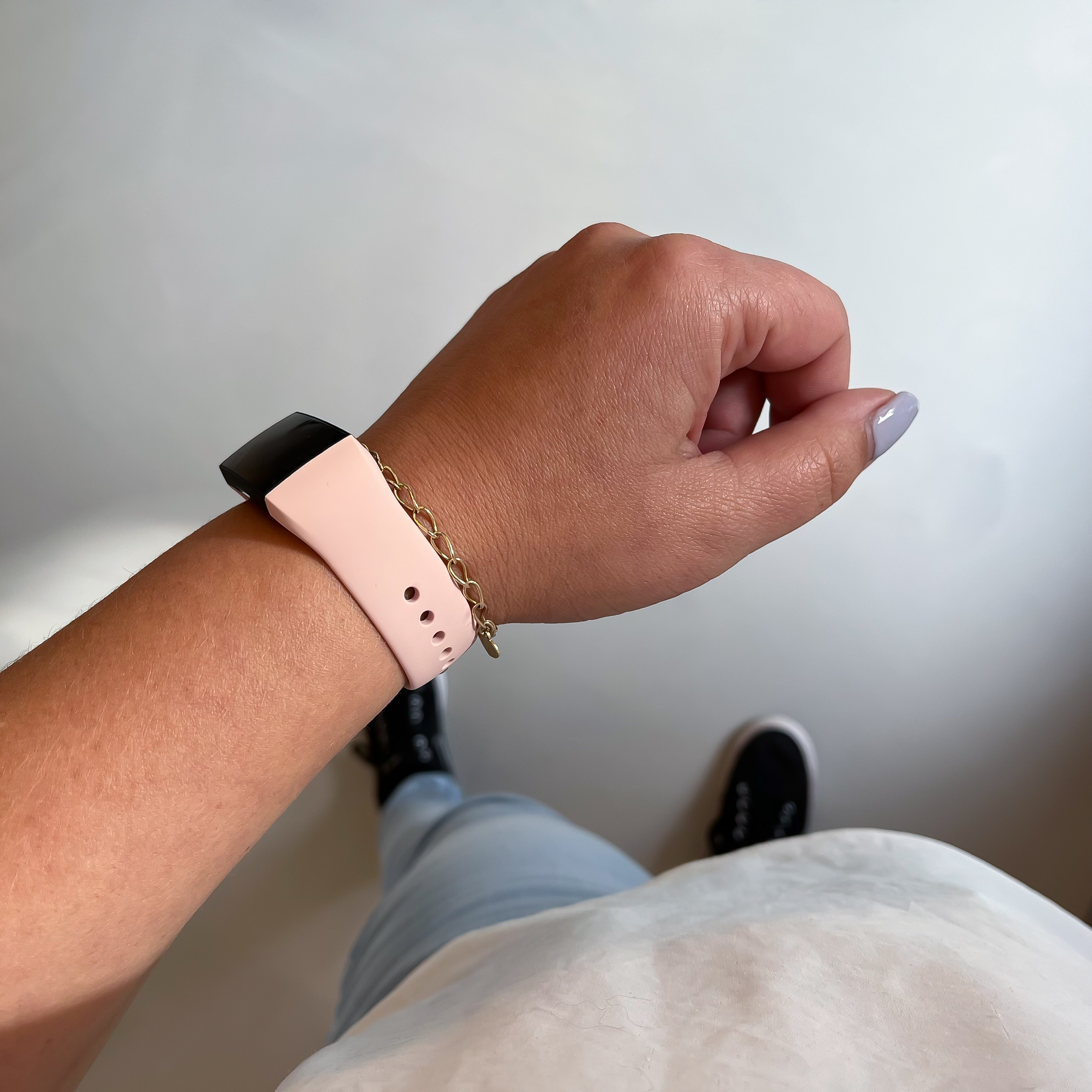 Fitbit Charge 3 & 4 Sportarmband - rosa Sand