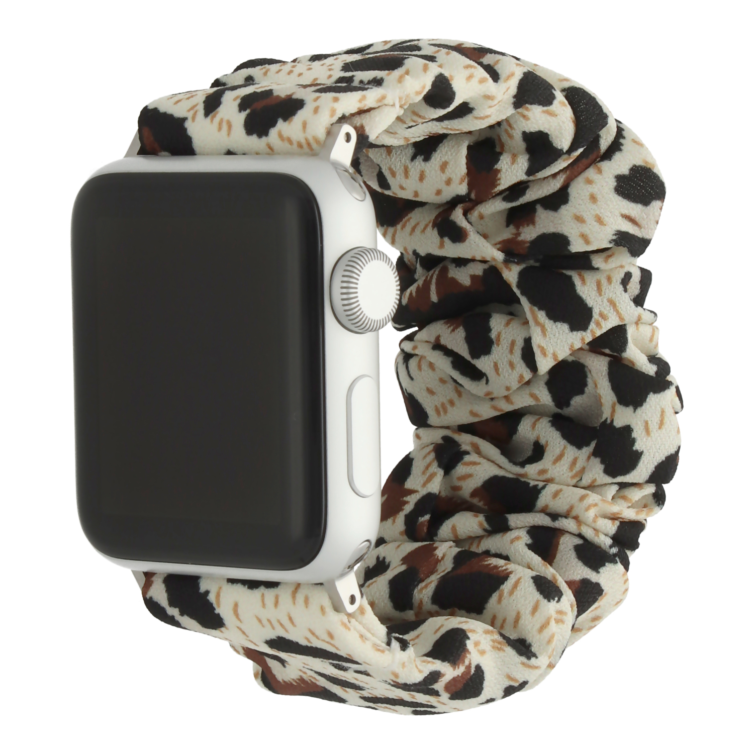  Apple Watch Nylon Scrunchie Armband - Panther Polarstern