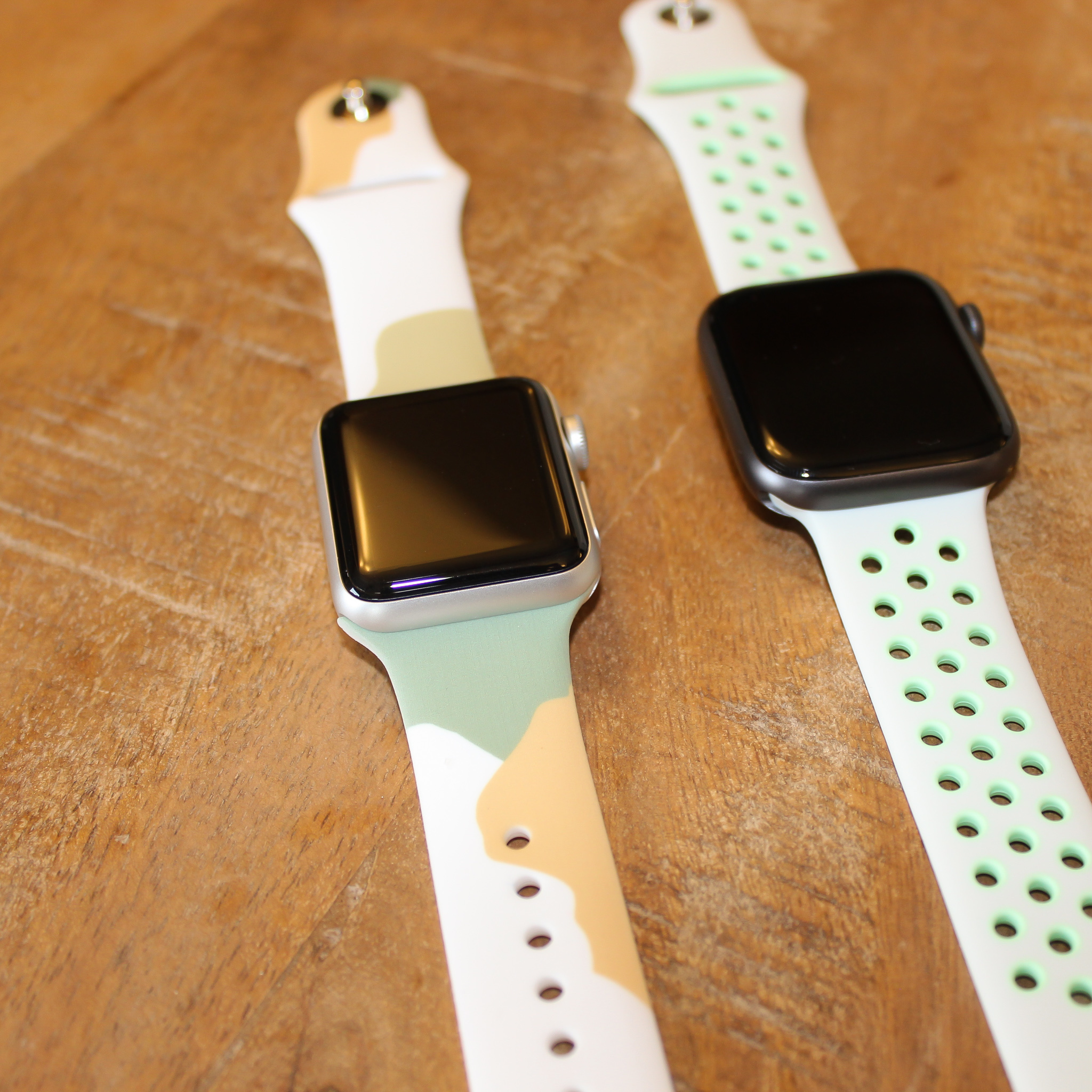 Apple Watch Sportarmband - Joghurt grün