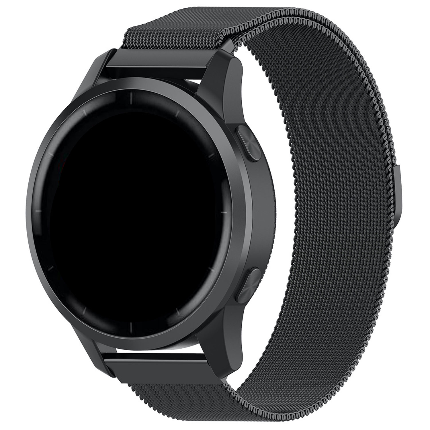 Samsung Galaxy Watch Ultra Milanaise Armband - schwarz