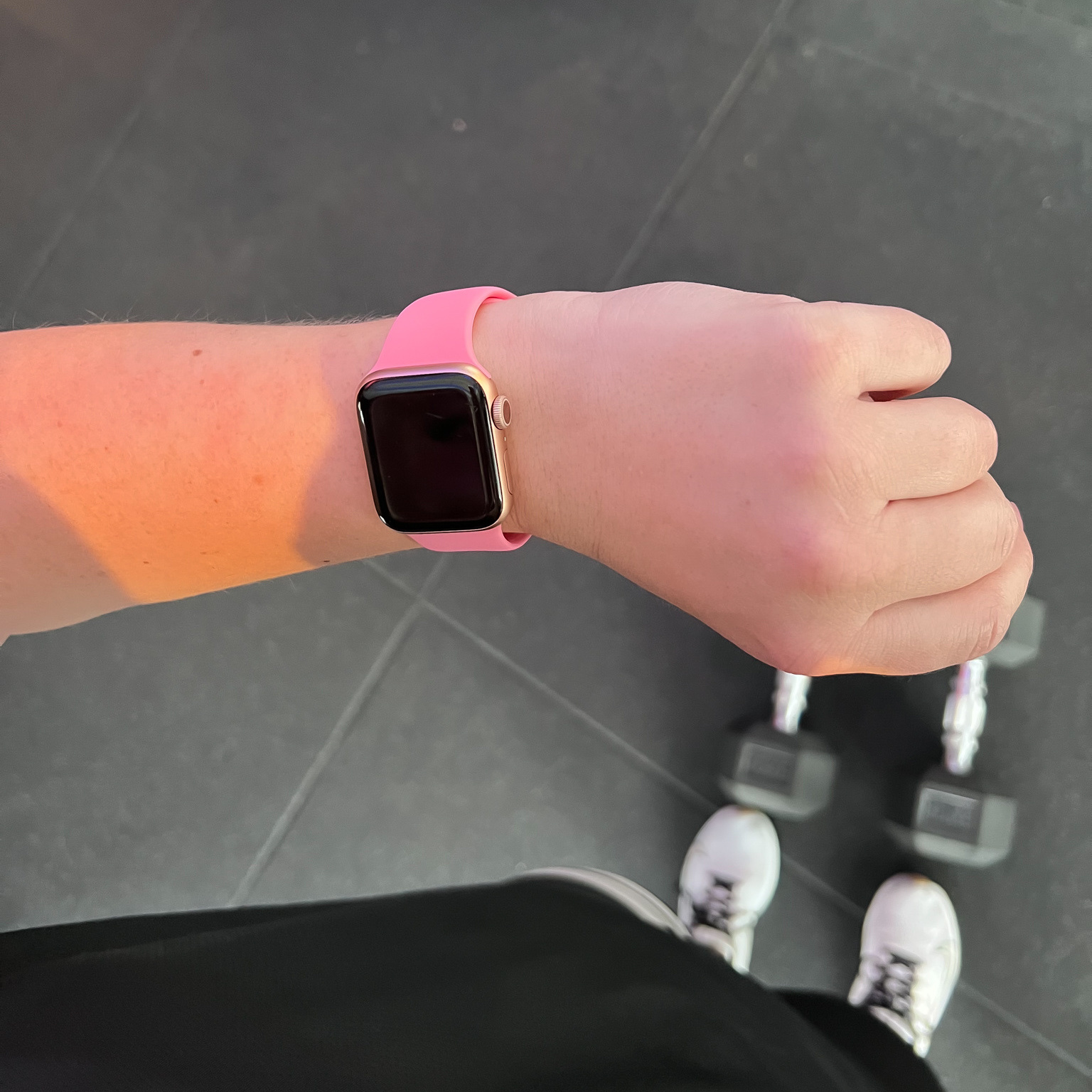 Apple Watch Sportarmband - leuchtend rosa