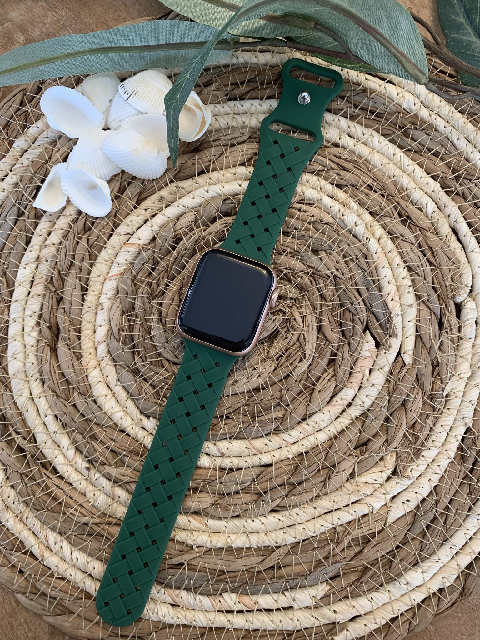 Apple Watch geflochtenes Sportarmband - grün